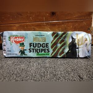 Keebler Wicked Fudge Stripes Chocolatey Mint Cookies 9.5 OZ